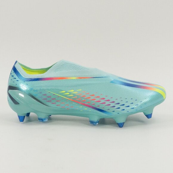 Adidas X Speedportal+ SG 'Al Rihla - Clear Aqua' GW8420 Soccer Cleats Multi Size